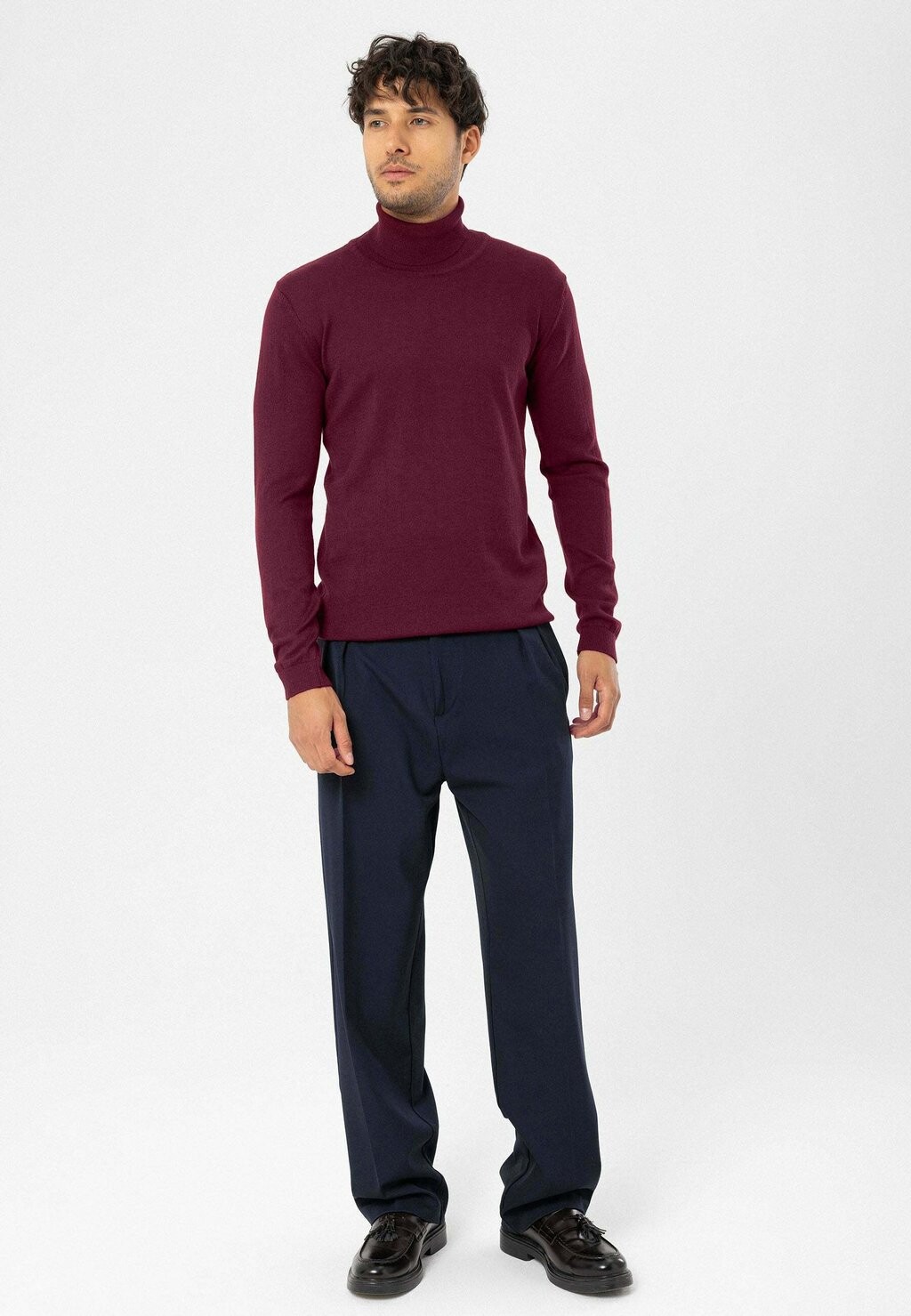 

Свитер Blend Roll Neck dandalo, цвет damson