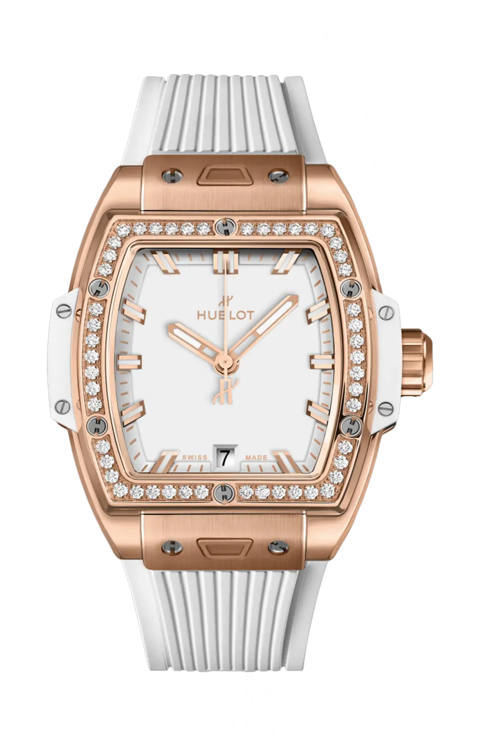 

Часы Hublot Spirit of big bang king gold white diamonds 39 мм