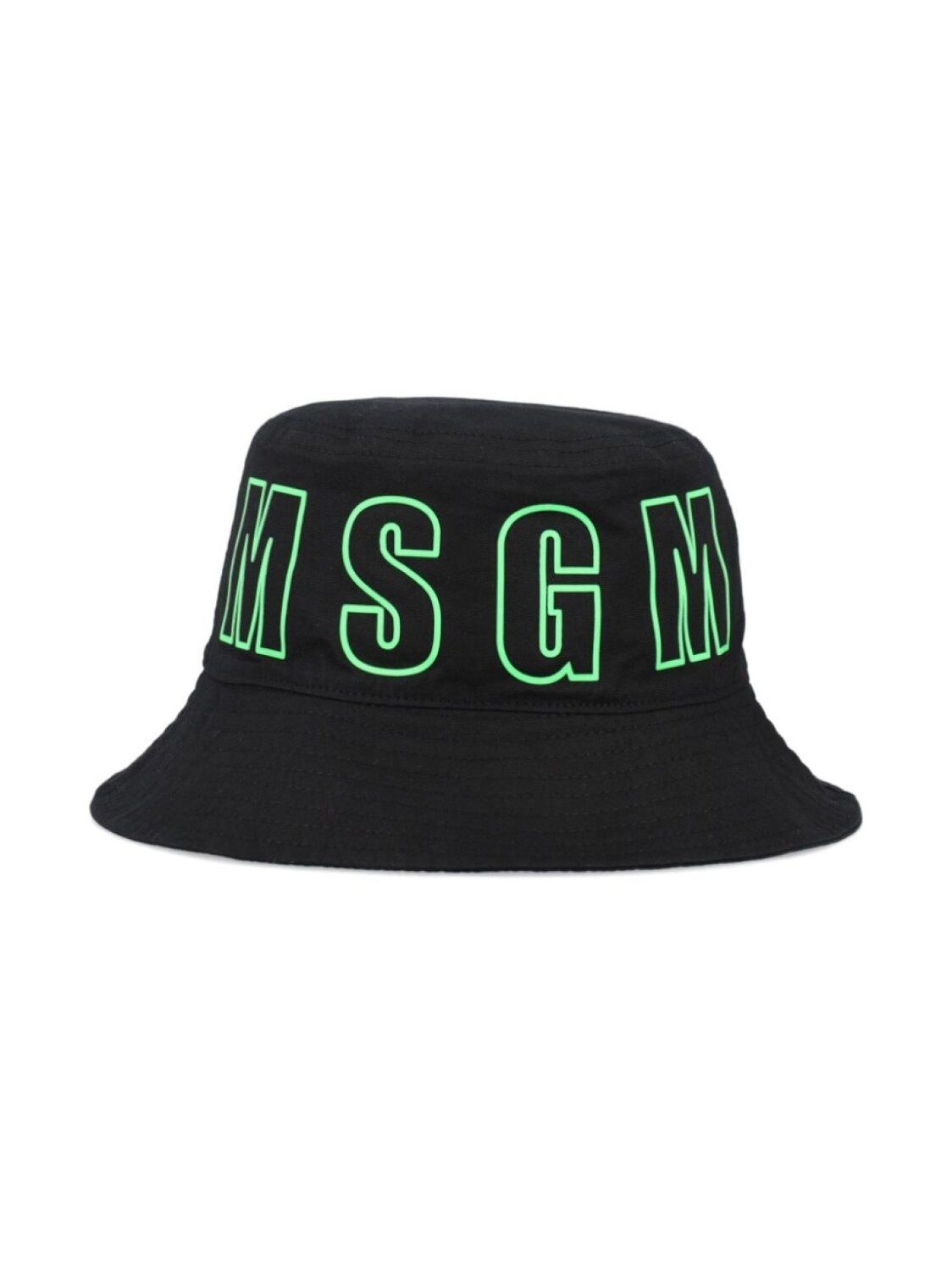 

MSGM Kids панама с логотипом, черный