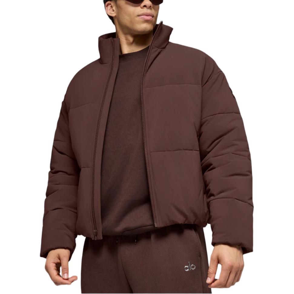 

Пуховик Women's Stand Collar Moderate Others Alo Yoga, коричневыйstone