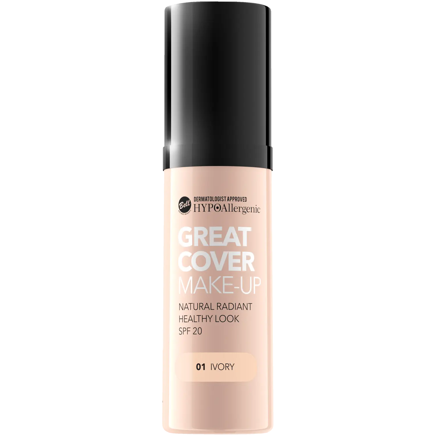 

Тональный крем для лица spf20 Bell Hypoallergenic Great Cover, 20 гр