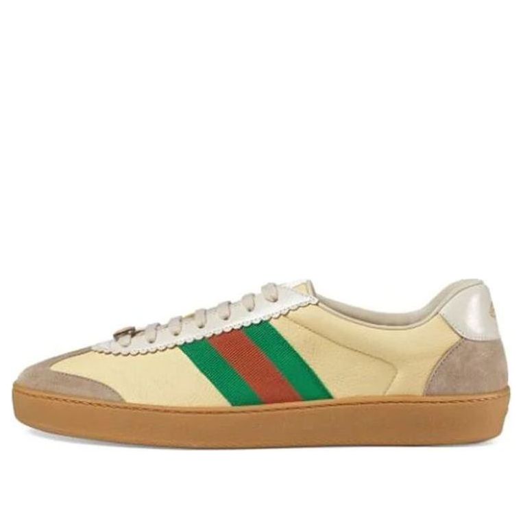 

Кроссовки Gucci G74 Web Low 'Oatmeal', белый