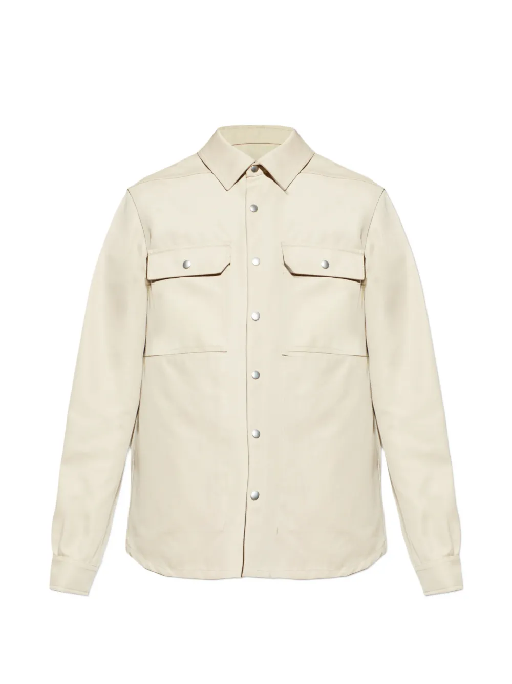 

Рубашка-куртка на пуговицах Rick Owens, бежевый