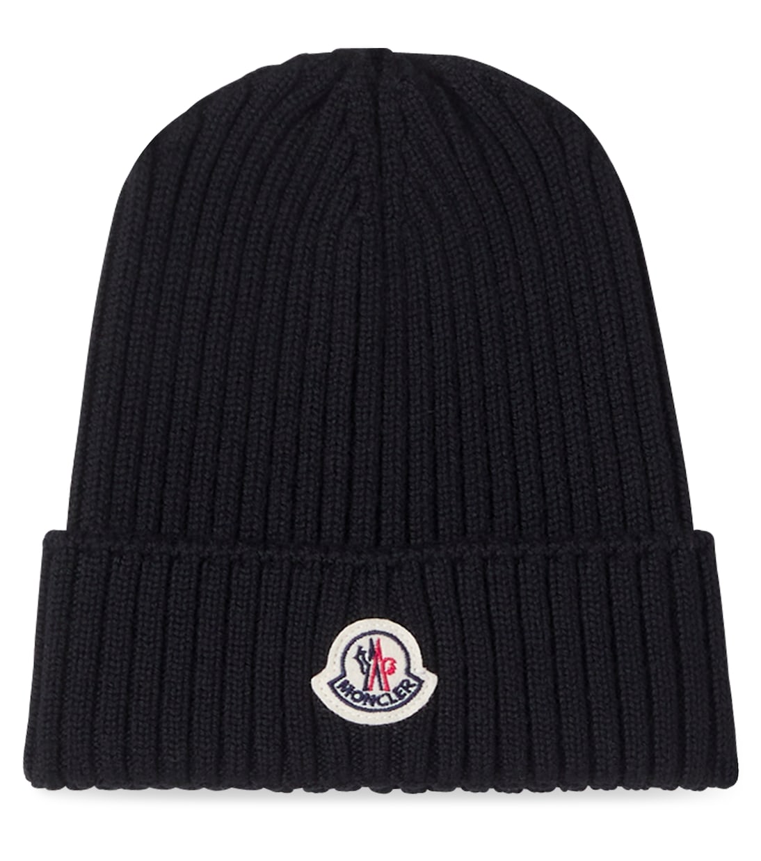 

Шапка из натуральной шерсти Logo Moncler Enfant, черный