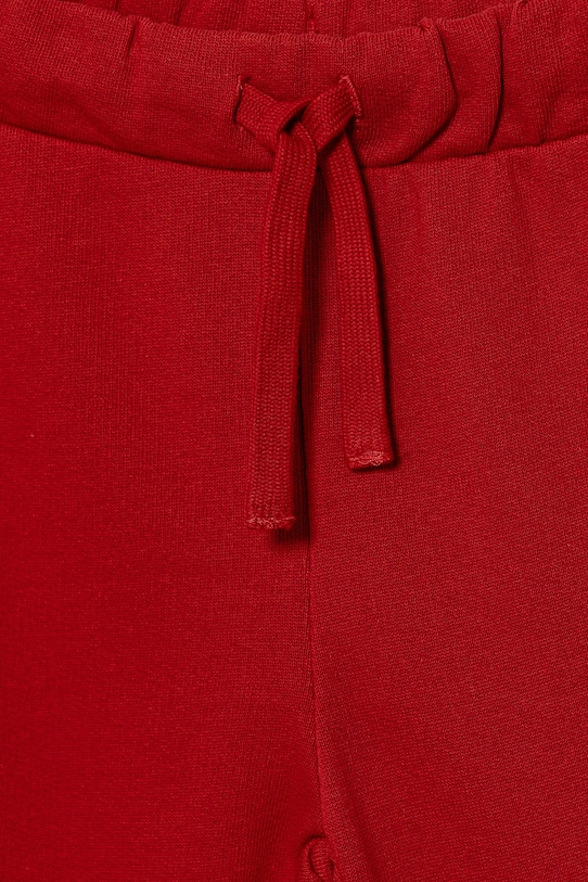Детские хлопковые спортивные брюки United Colors Of Benetton, красный — фото 3