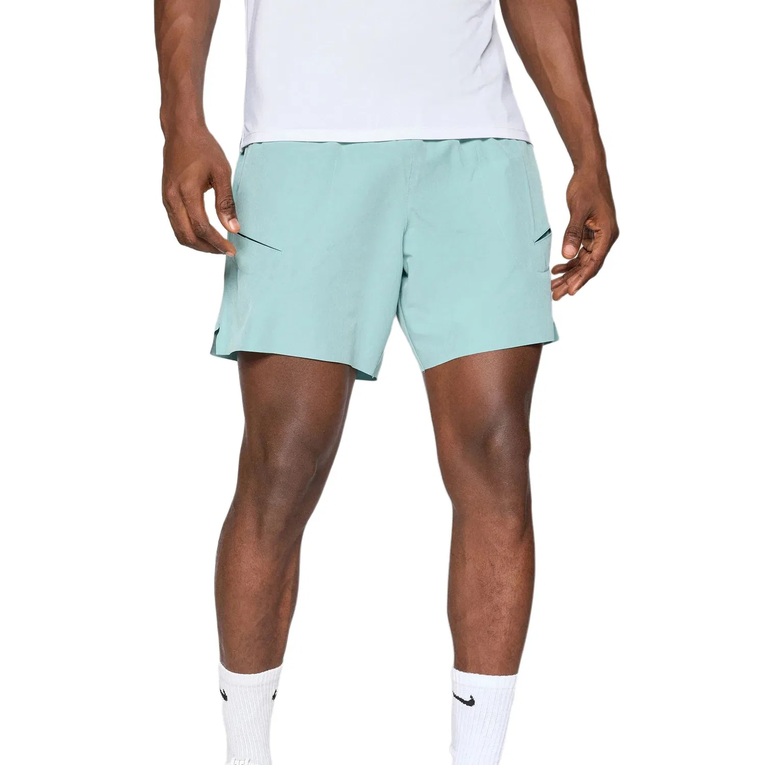 Теннисные шорты мужские Turquoise Moderate Nike, Blue Green — фото 3