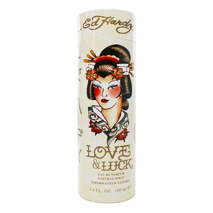 

Ed Hardy Love & Luck Парфюмированная вода-спрей для женщин 3,4 унции, Christian Audigier