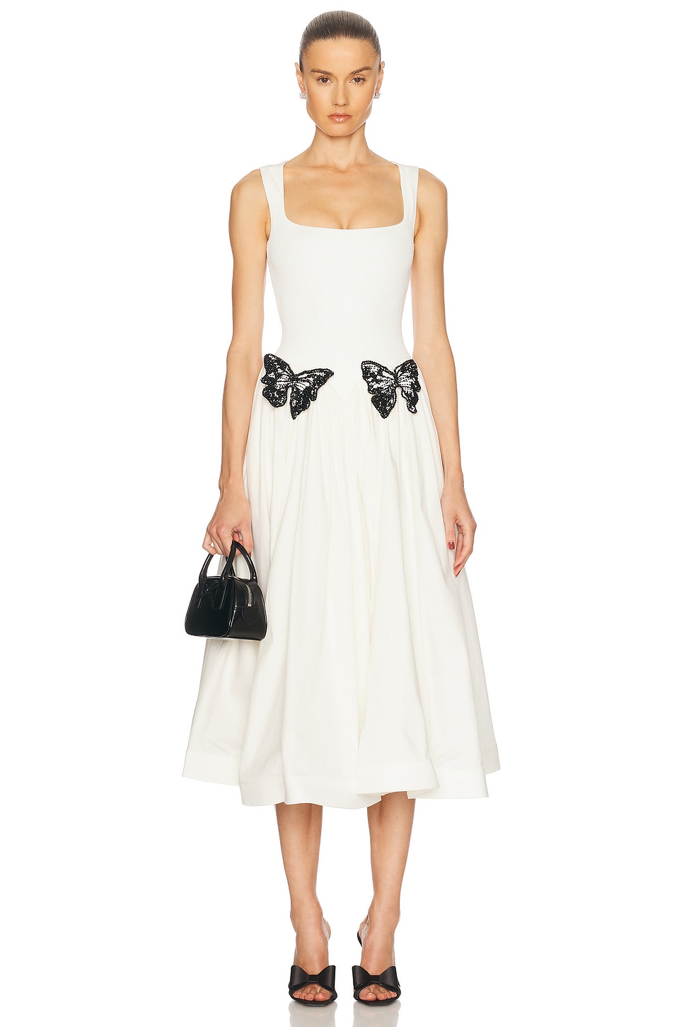 

Merian Knit Midi Платье Patbo, Off White