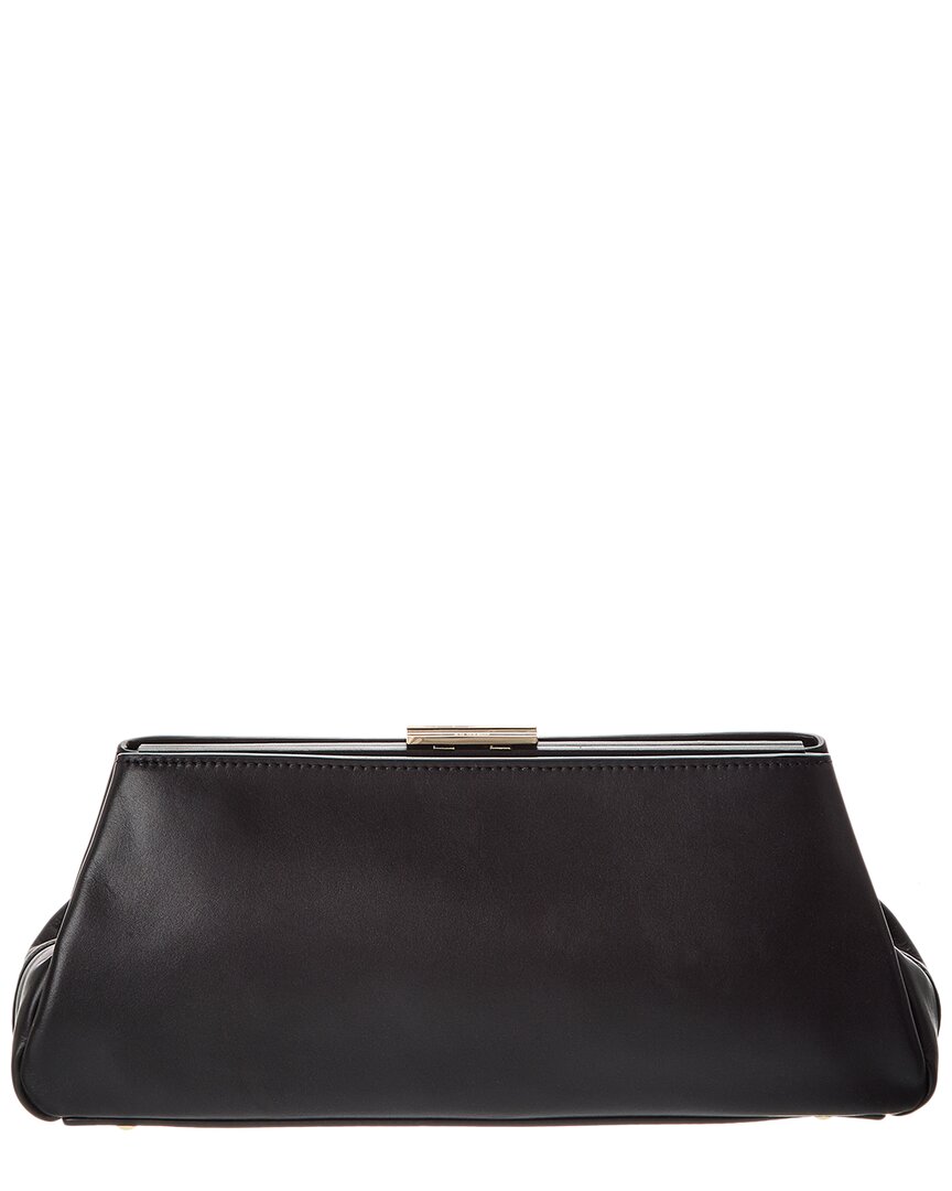 

Кожаный клатч Jason Wu, черный