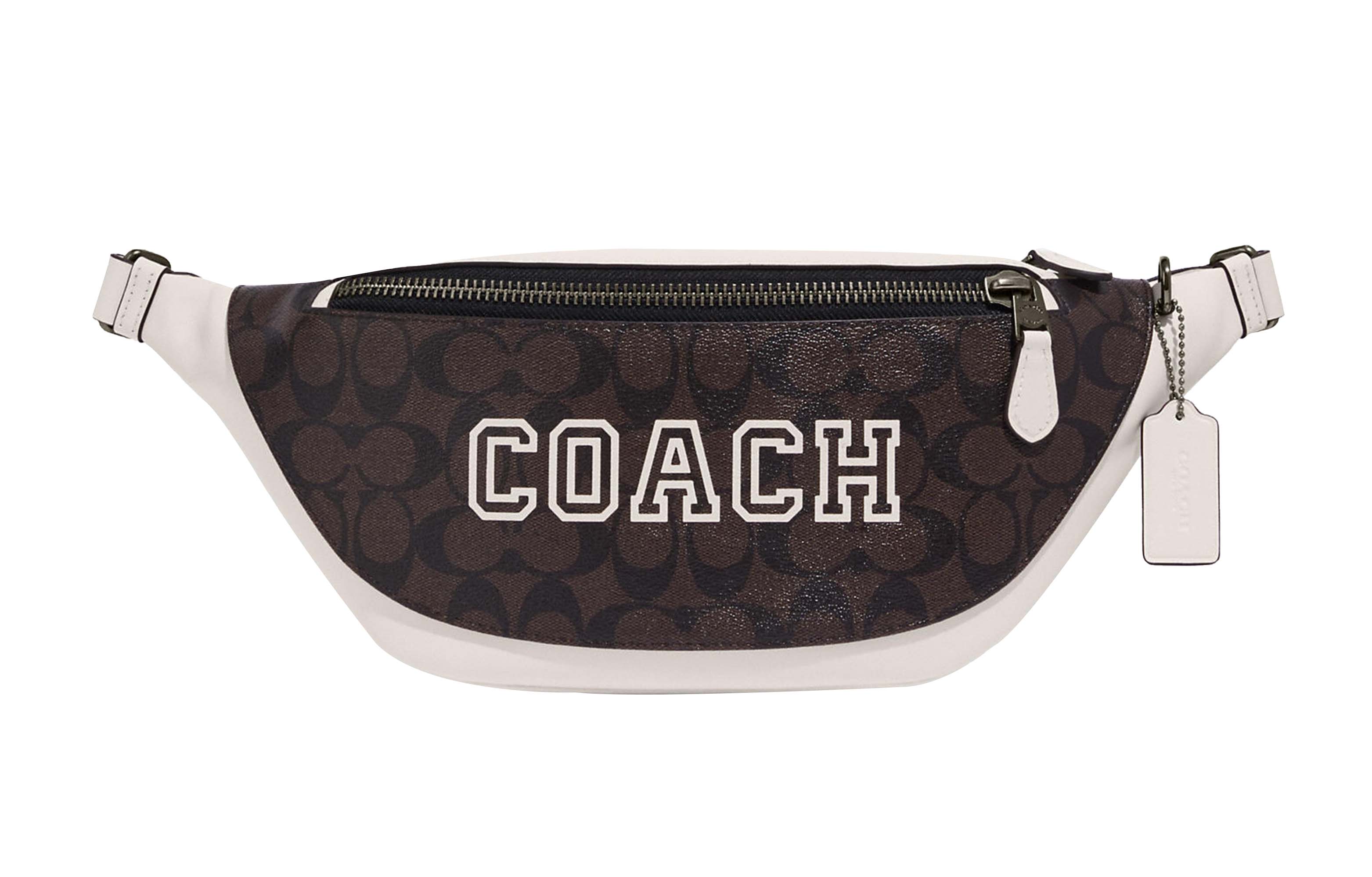 

COACH Кожаная поясная сумка через плечо