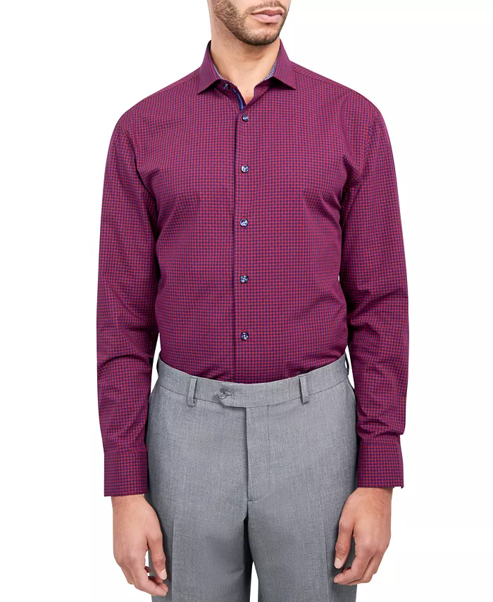 

Мужская классическая рубашка в клетку Gingham MICHELSONS OF LONDON, мультиколор