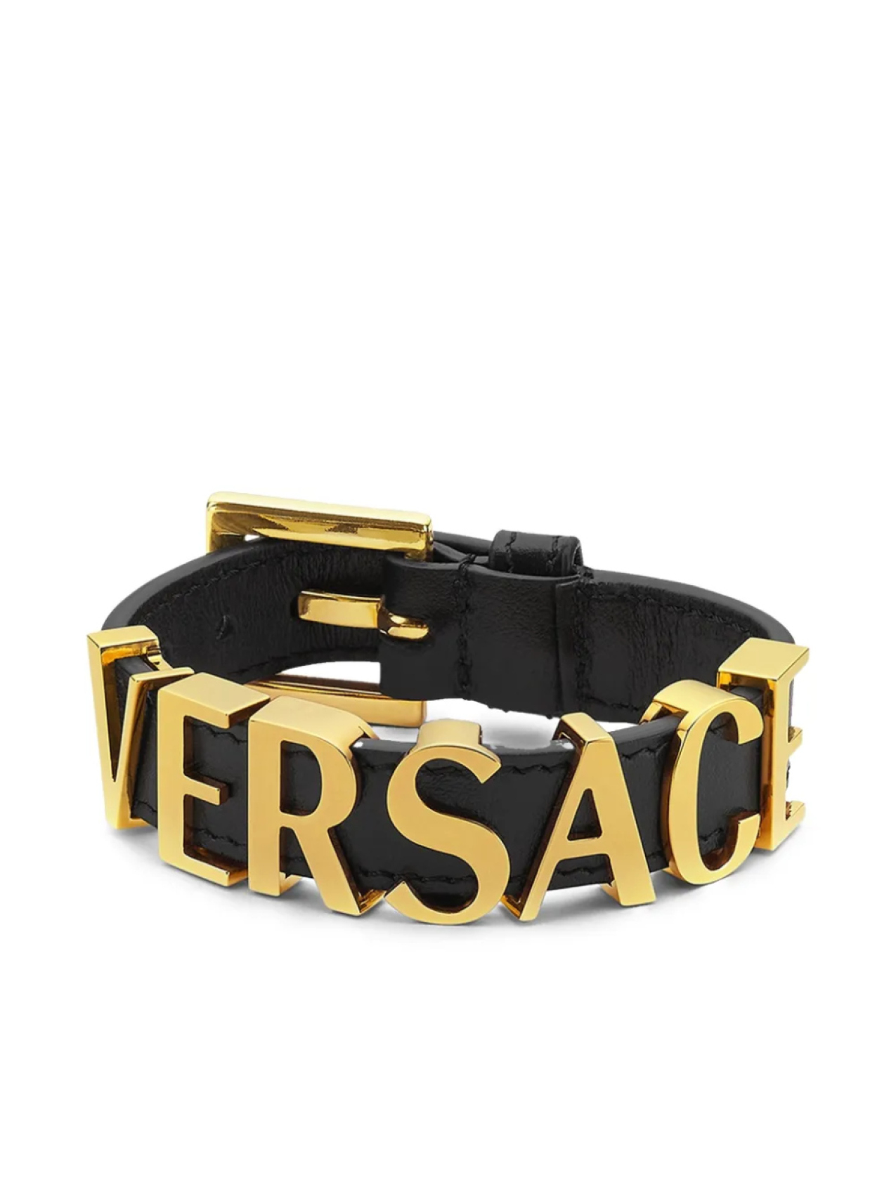 

Браслет с логотипом Versace, золотой