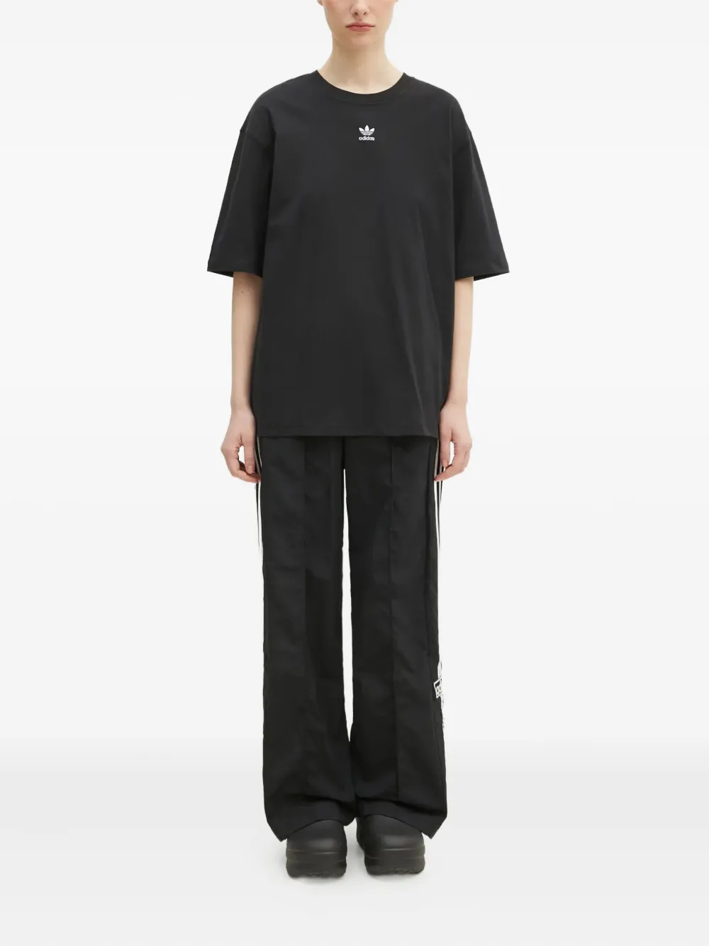 Спортивные брюки с полосками 3-Stripes adidas, черный — фото 2