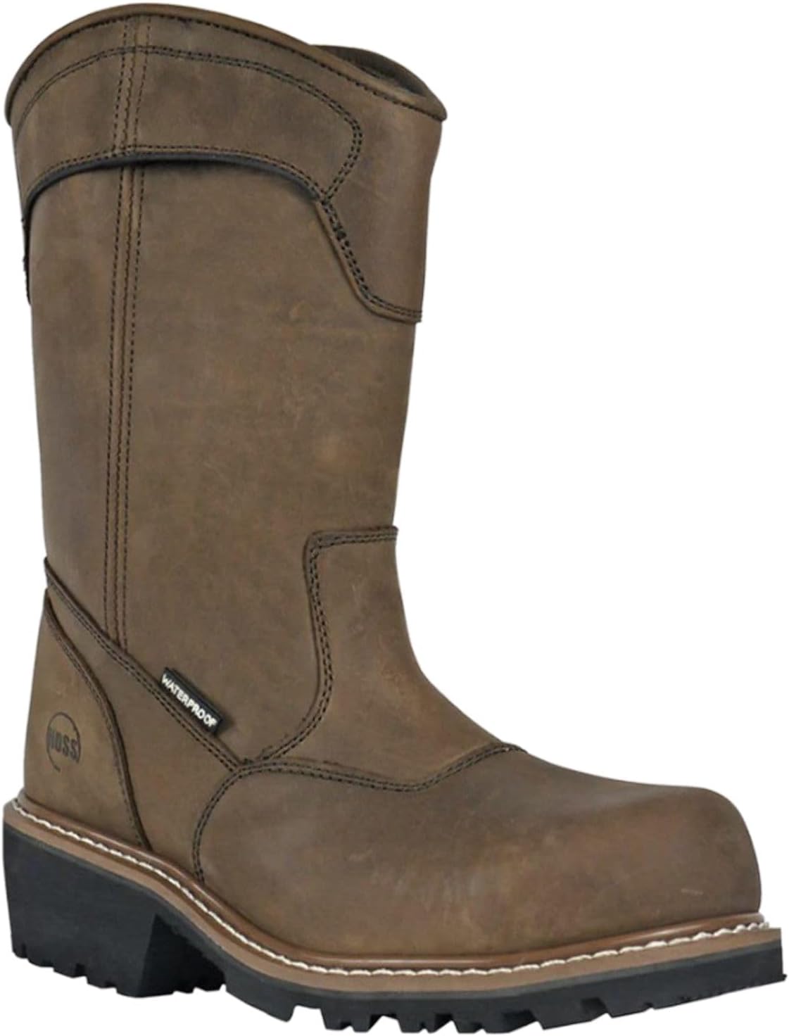 

Мужские водонепроницаемые ботинки Hoss Buford Logger с композитным носком - 90211, коричневый