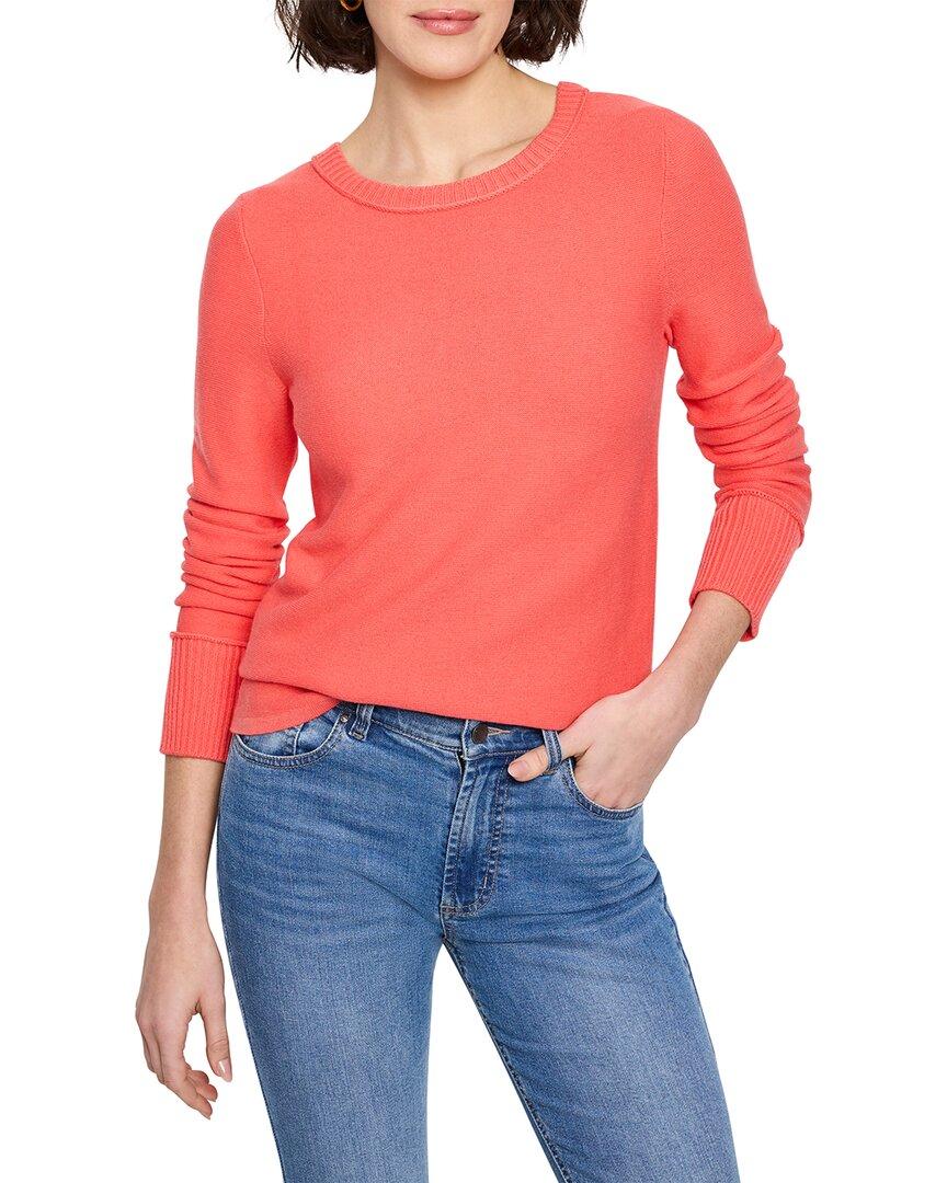 

NIC+ZOE Детский свитер с круглым вырезом и подвязками Nic + Zoe, розовый