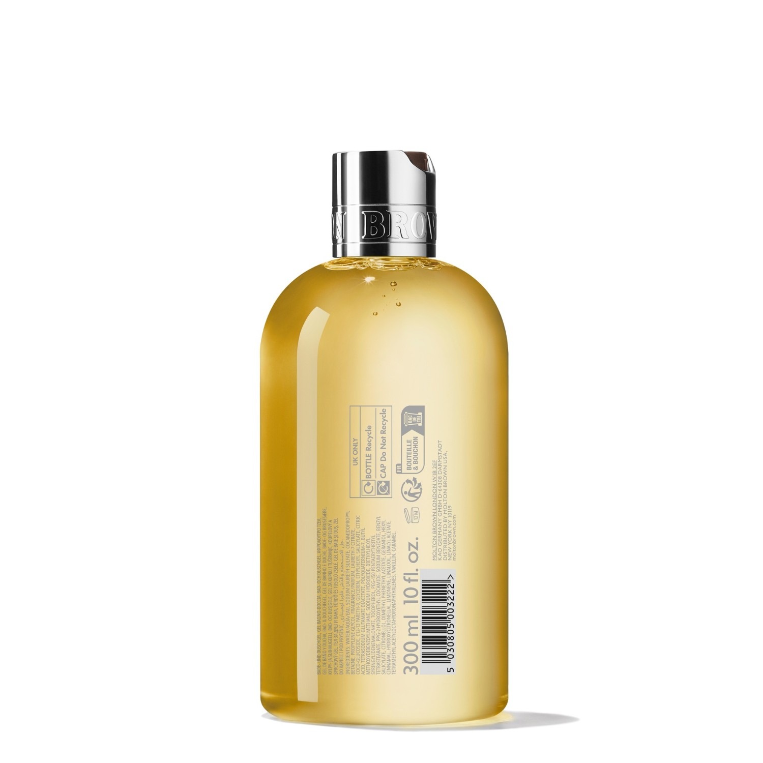 Гель для душа body essentials flora luminare bath & shower gel Molton Brown, объем 300 мл — фото 2