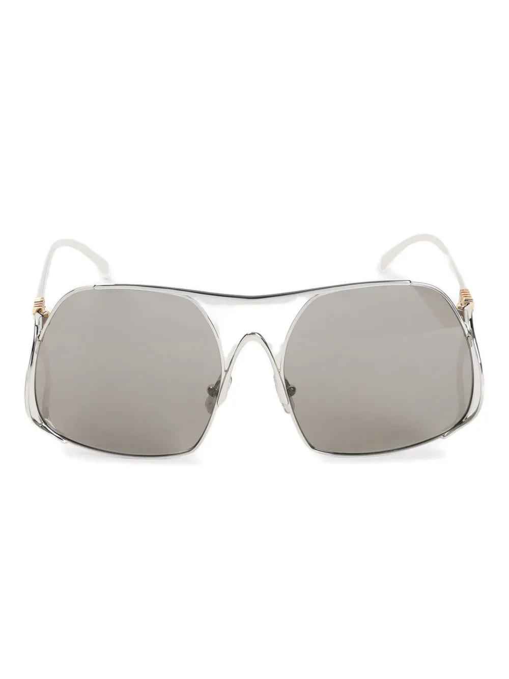 

Солнцезащитные очки с логотипом Miu Miu Eyewear, серый