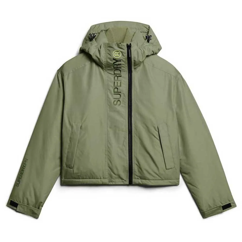 

Куртка Superdry Embroidered Windbreaker, зеленый