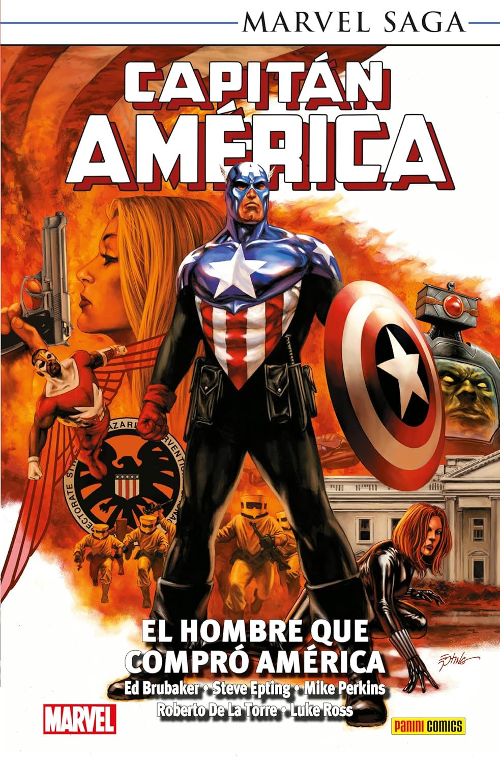 

Marvel saga tpb capitán américa 7. el hombre que compró américa