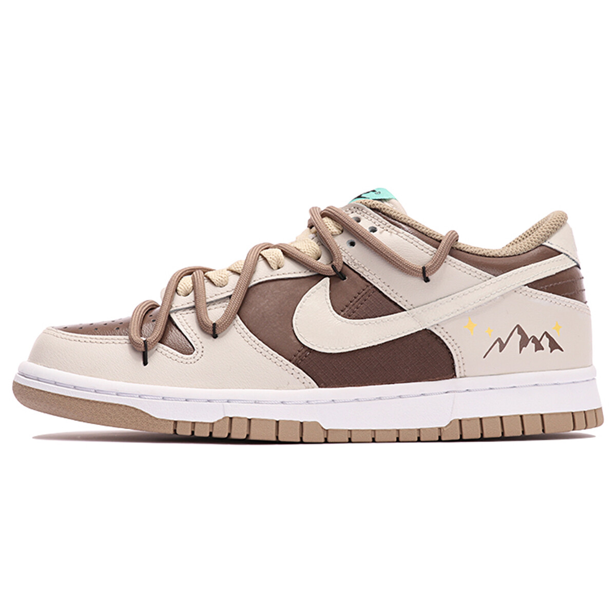 

Женские кроссовки для скейтбординга Nike Dunk, Beige/Brown