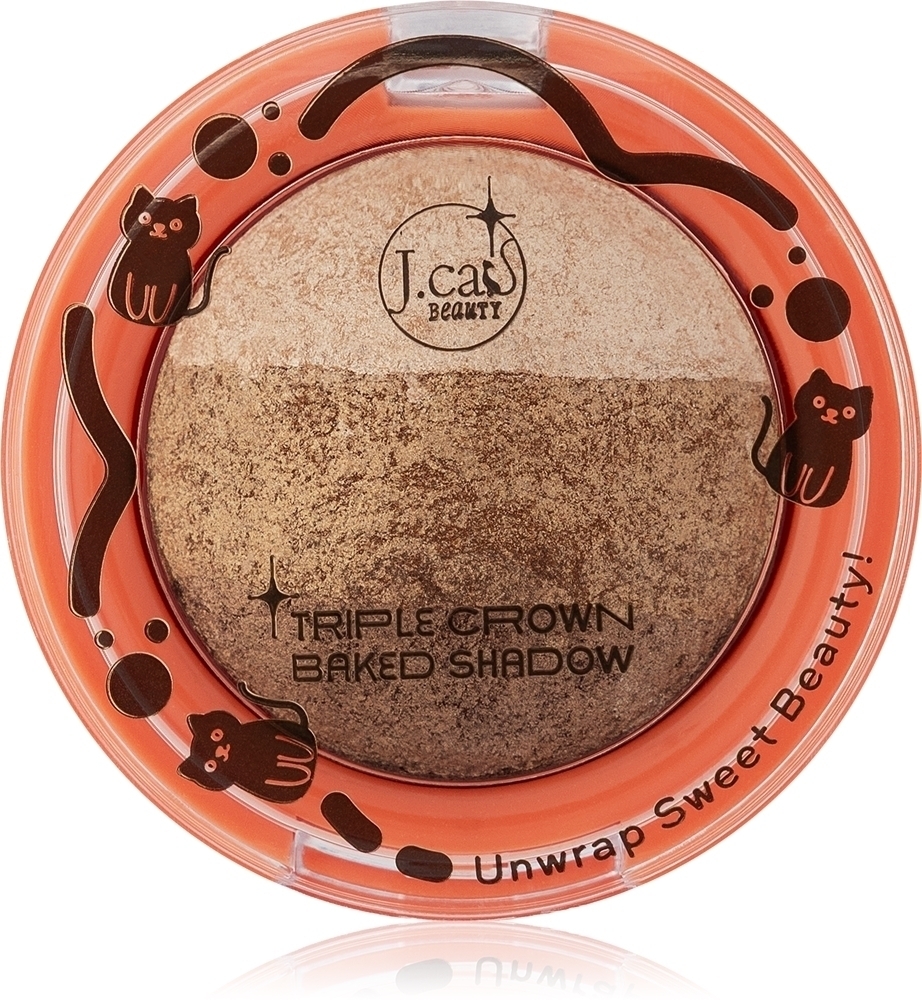 

Стойкие тени для век Triple Crown J.Cat Beauty, atspalvis 108 baked alaska 2,5 гр