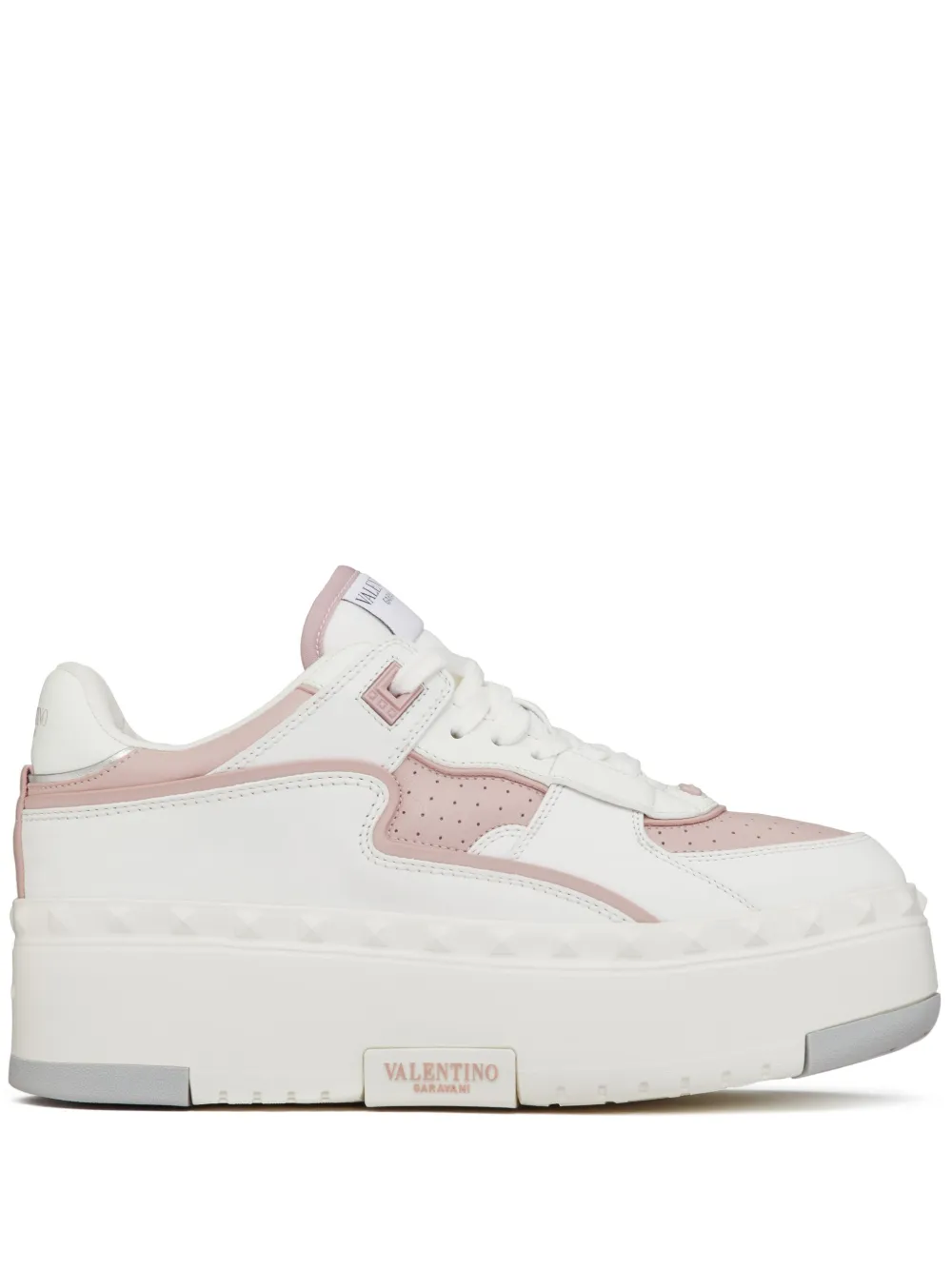 Кожаные кеды Freedots XL VALENTINO GARAVANI, белый