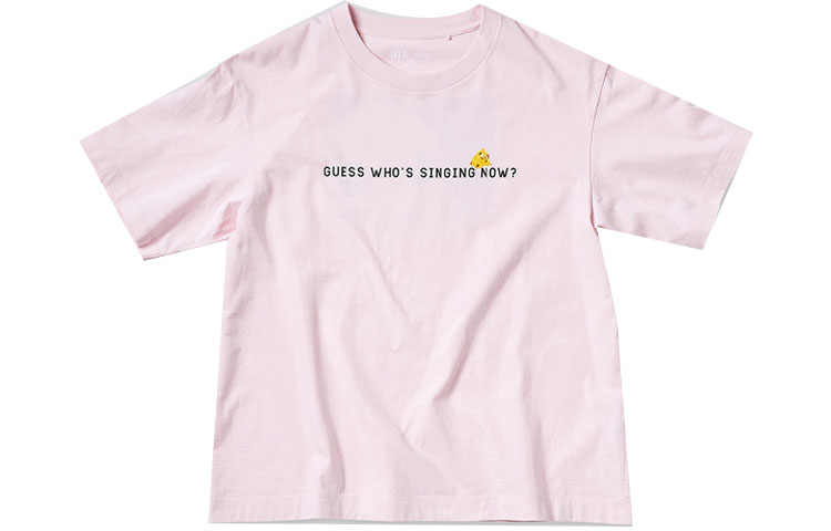 

Футболка Pokemon X Pokémon Collaboration Collection женская розовая UNIQLO
