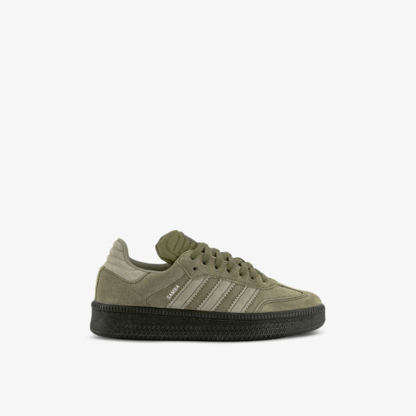 

Низкие замшевые кроссовки Samba xlg Adidas, зеленый