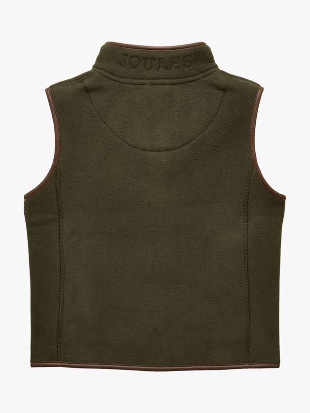 Детский жилет Heritage Fleece Joules, Dark Green — фото 2
