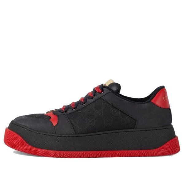 

Кроссовки screener sneaker 'black red' Gucci, черный