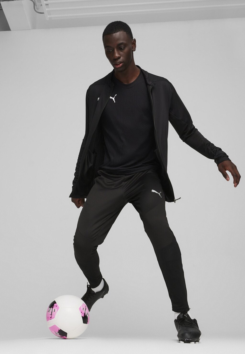 

Толстовка Puma, черный серебристый