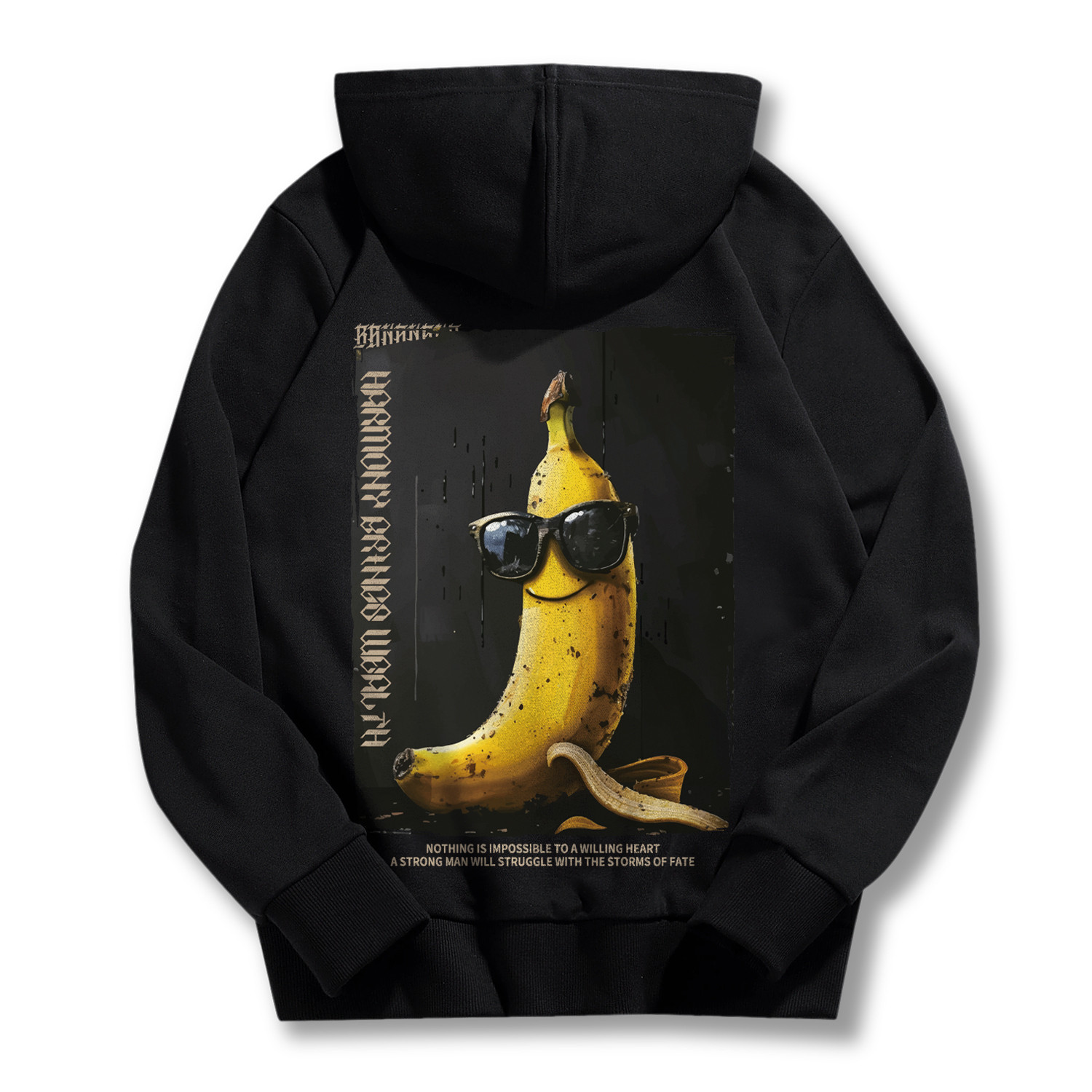 

Футболка унисекс черная LINING