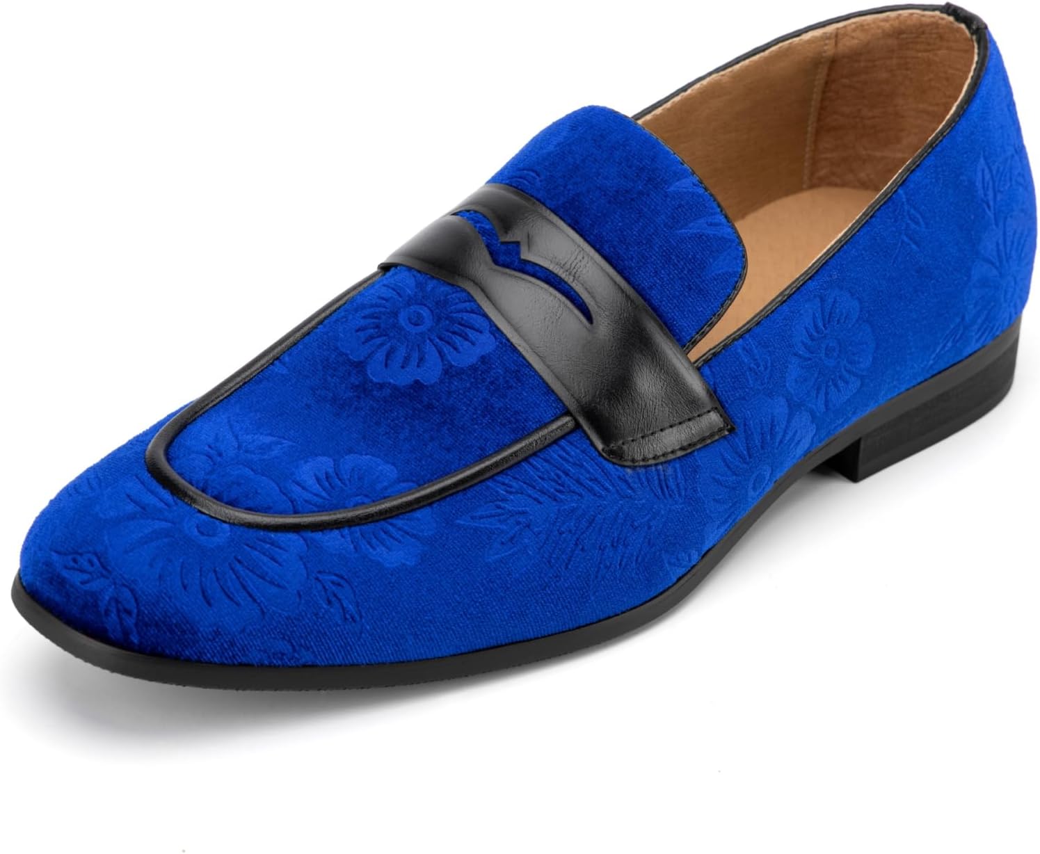 

Мужские лоферы Meijiana из искусственной кожи с отделкой кисточками, без застежки, туфли-слиперы, синий