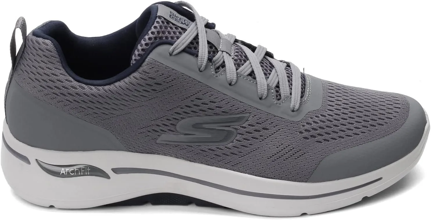 Мужские кроссовки Skechers Go Walk Arch Fit Idyllic, темно-синий/серый — фото 4