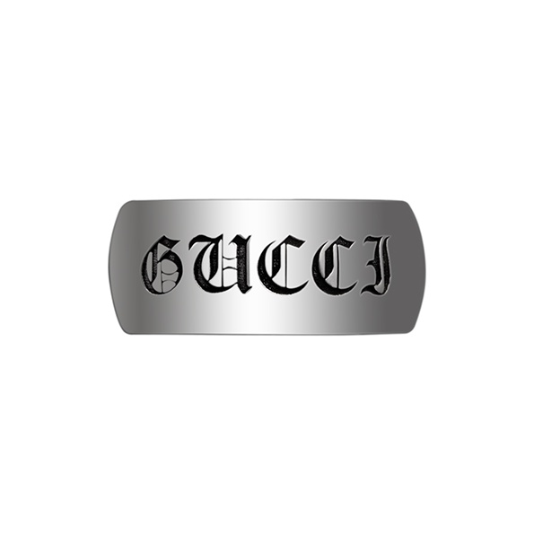 

GUCCI Кольцо из стерлингового серебра 925 пробы мужское серебряное