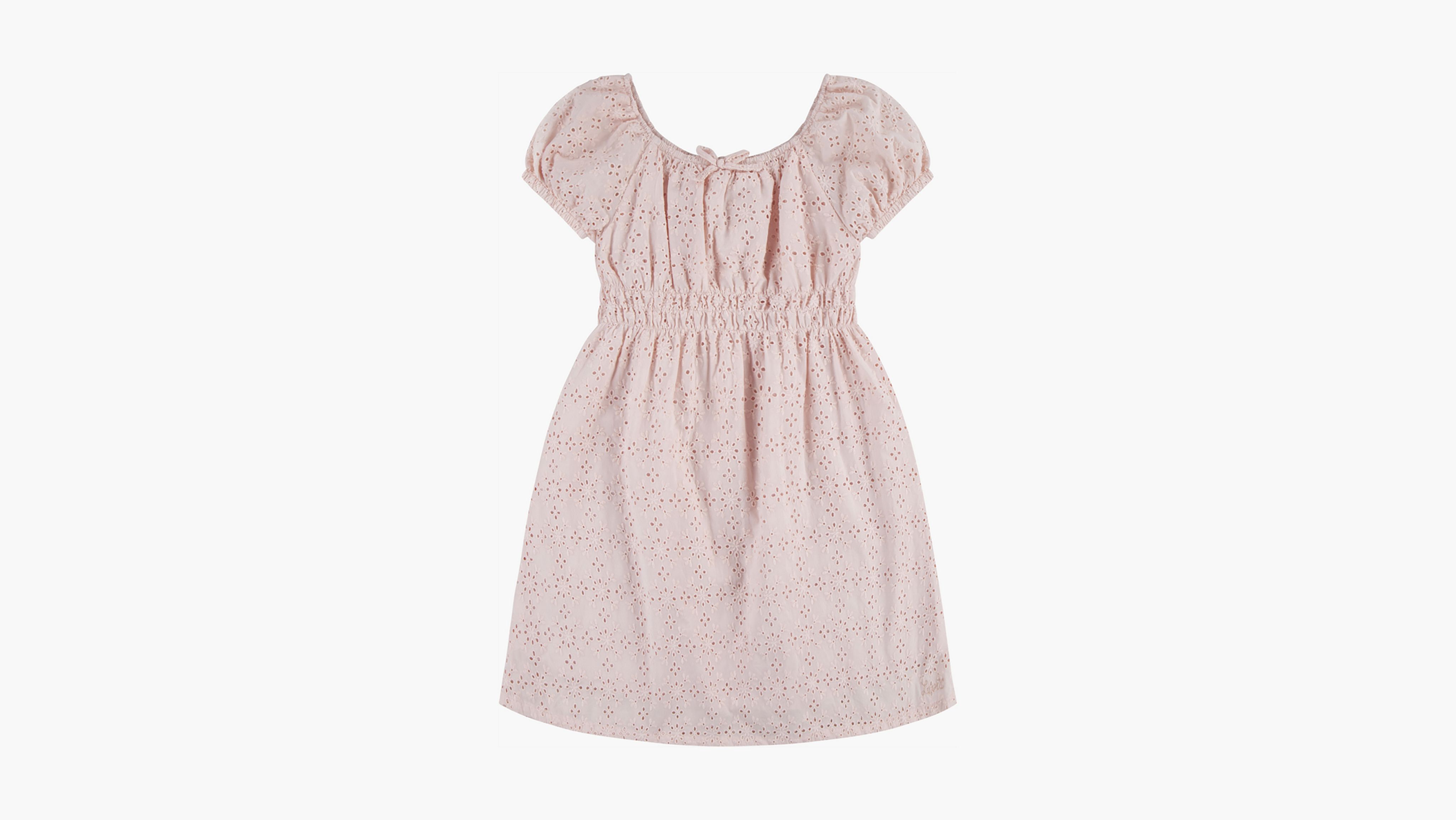 

Платье с люверсами для маленьких девочек 4-6X Levi's, цвет English Rose - Pink