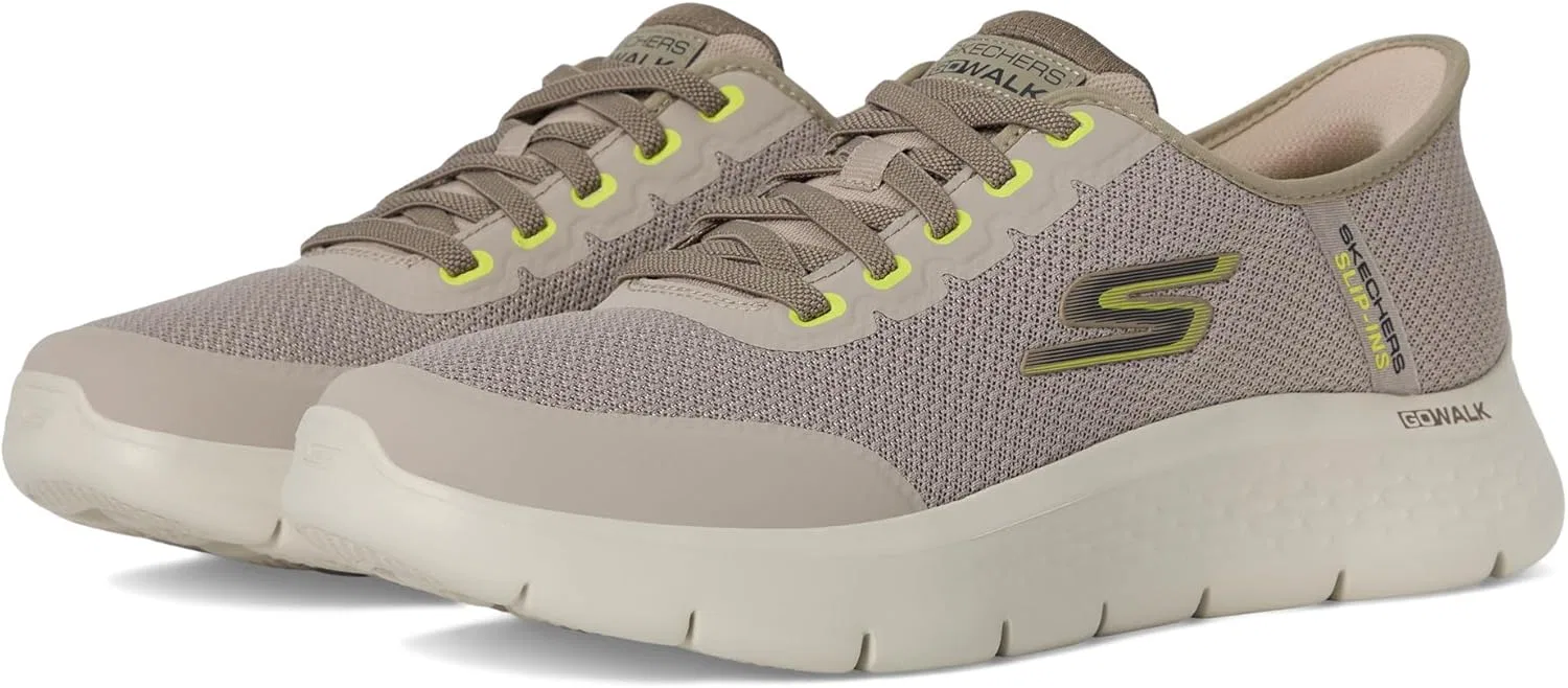 Мужские тапочки Skechers Herren GO Walk Flex - Черный