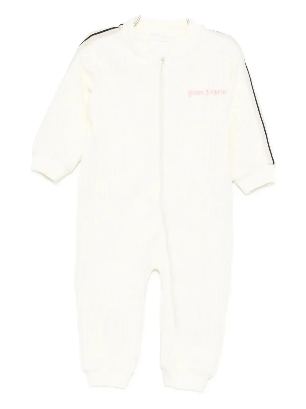 

Ромпер с вышитым логотипом Palm Angels Kids, белый