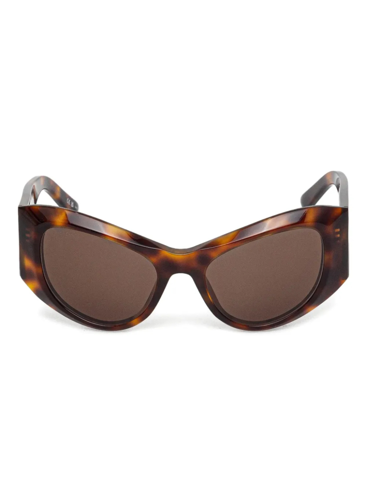 

Солнцезащитные очки Bossy в черепаховой оправе Balenciaga Eyewear, коричневый