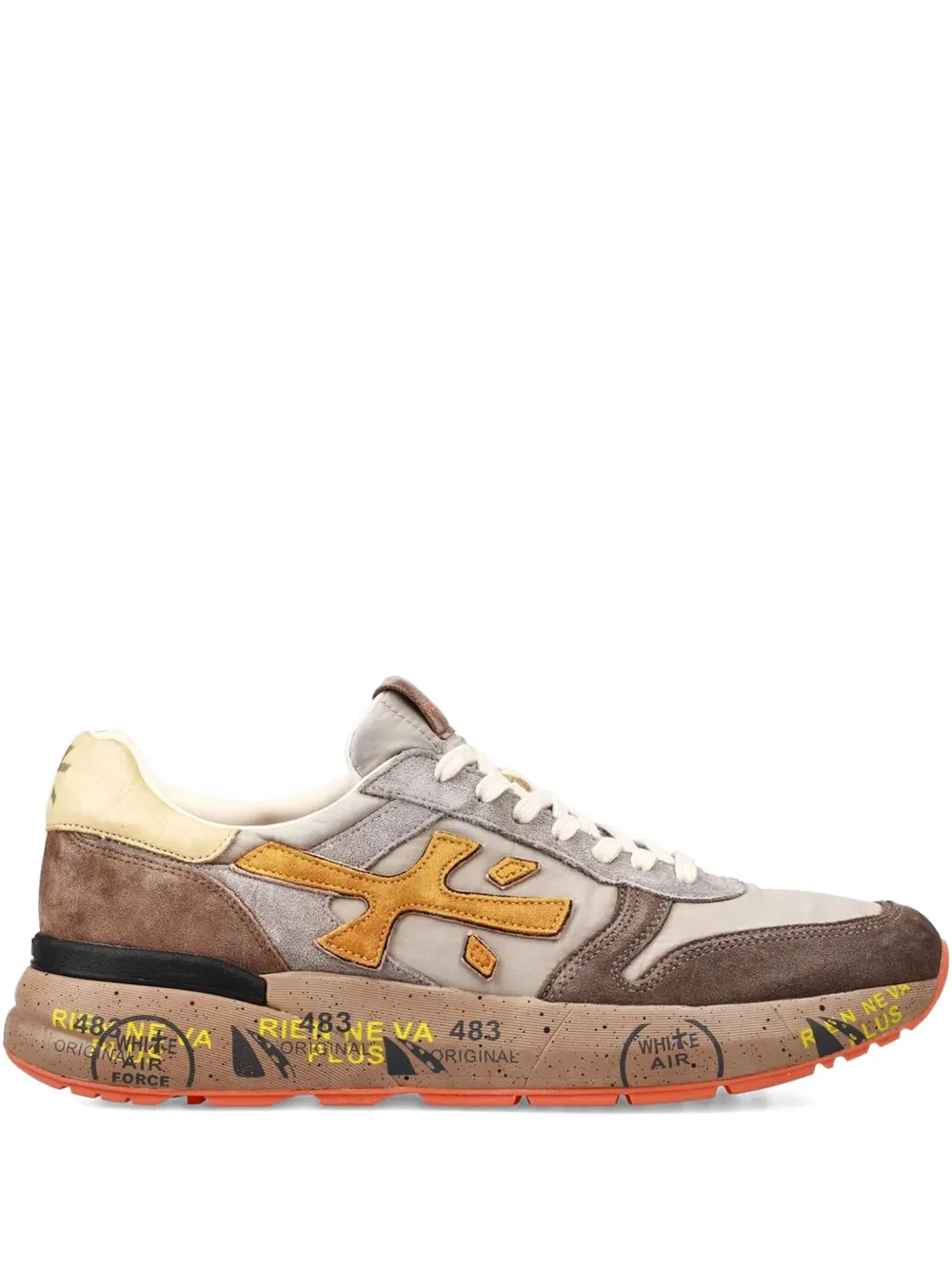 

Кроссовки MICK 7866 lace-up suede senakers PREMIATA, коричневый