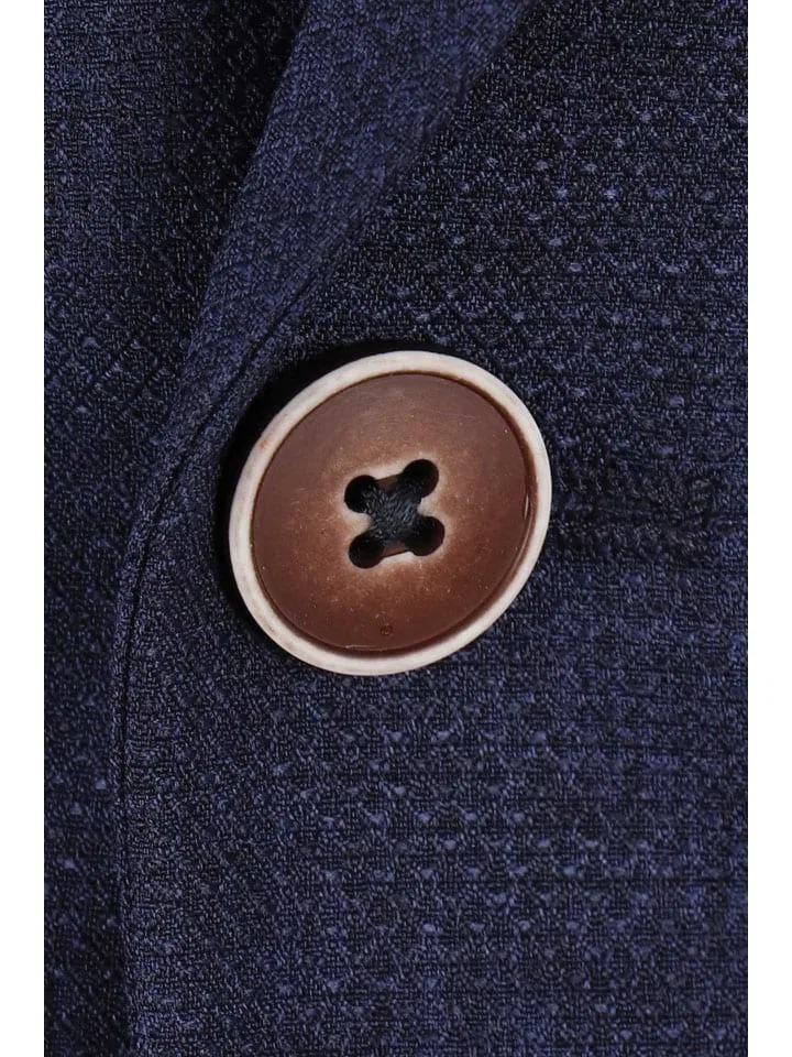 Сакко, Slim fit, G.O.L. FINEST COLLECTION, темно-синий — фото 3