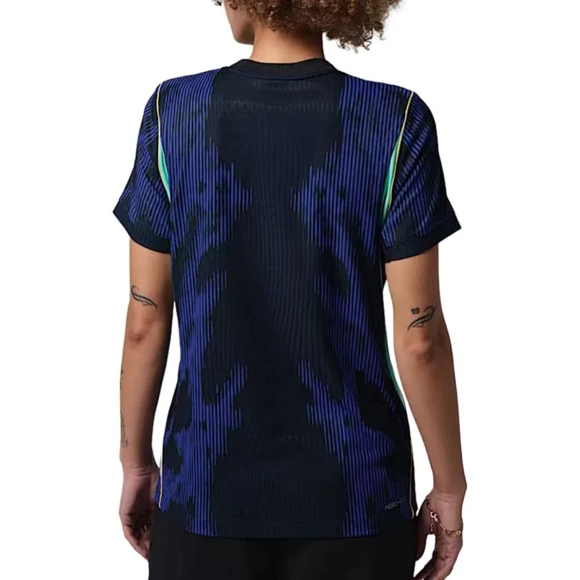 Футболка женская Brazil 2026 Match Away Aero-FIT Soccer Authentic Jordan, Old Royal Blue/Black — фото 3