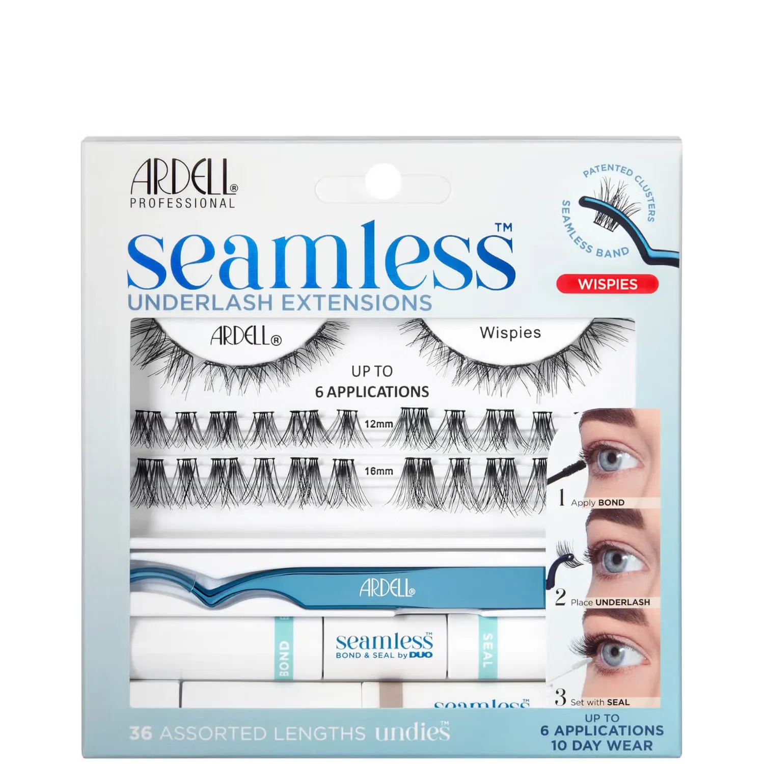 

Бесшовные наращивающие ресницы Wispies Lashes Ardell