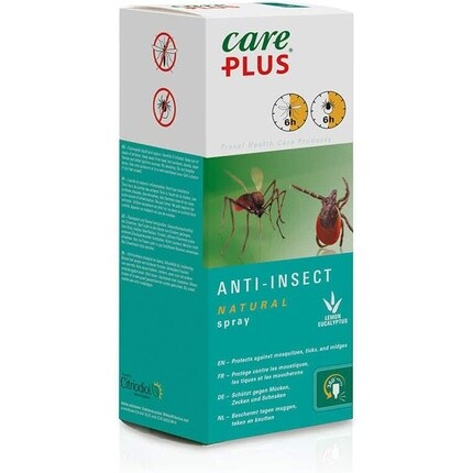 Натуральный спрей против насекомых для взрослых, 200 мл, Care Plus — фото 3