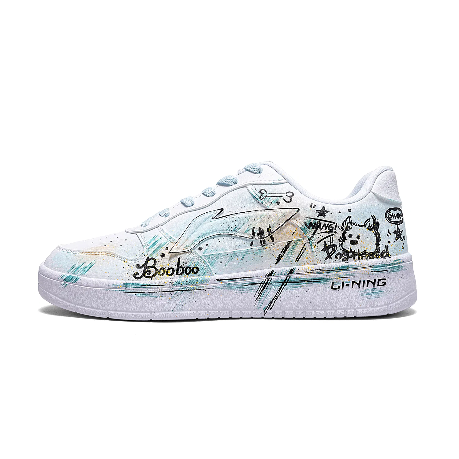 Кроссовки кеды Li-Ning Floating Boat белые