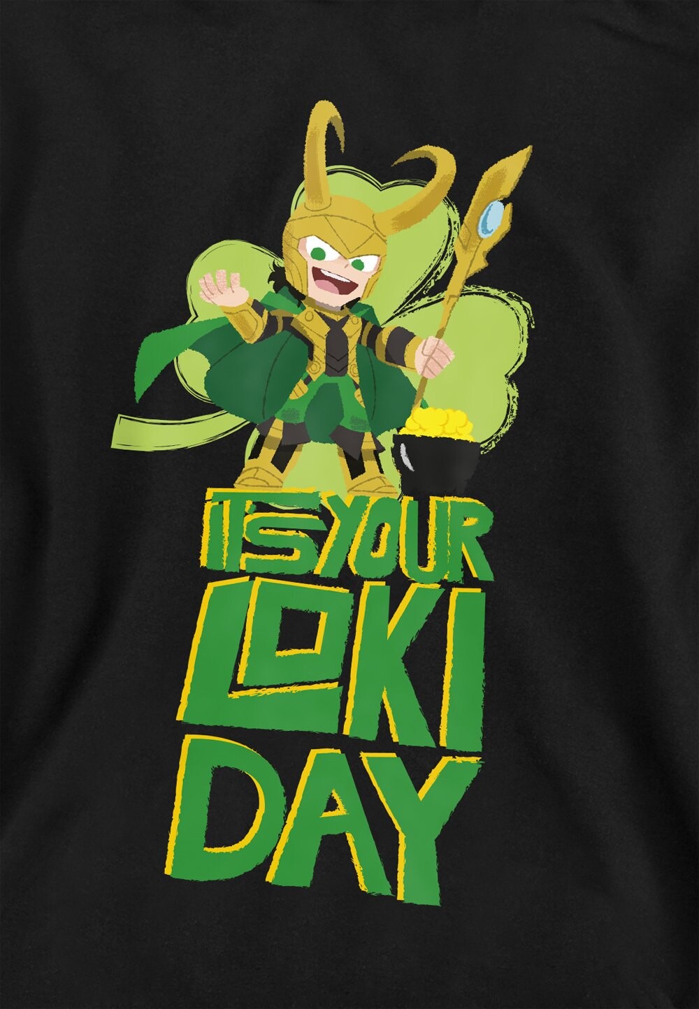 

Толстовка LOKI PATRICKS DAY LOKI DAY PRINT Marvel, черный