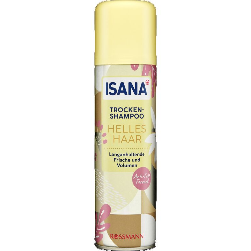 

Сухой шампунь для светлых волос ISANA, 200 ml