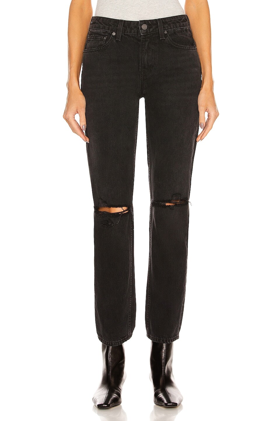 

Шорты Grlfrnd Kate Low Rise Slim Crop, цвет Fifth Avenue