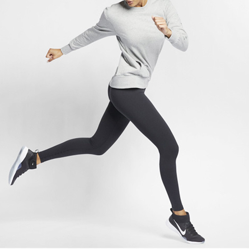 Толстовка женская серая Nike, серый — фото 3