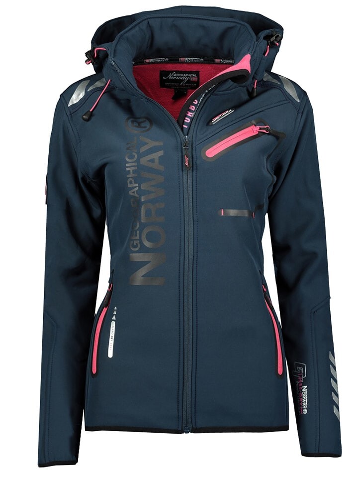 

Куртка софтшелл Geographical Norway, темно-синий
